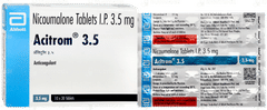 Acitrom 3.5 Tablet 30
