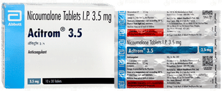 Acitrom 3.5 Tablet 30