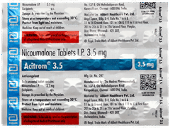 Acitrom 3.5 Tablet 30