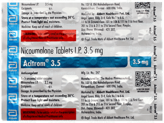 Acitrom 3.5 Tablet 30