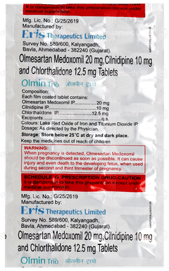 Olmin Trio Tablet 15 Olmin Trio Tablet 15