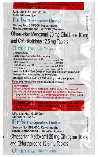 Olmin Trio Tablet 15