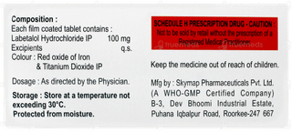 Labetachem 100 Tablet 10