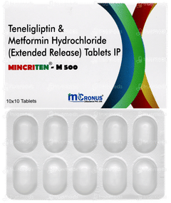 Mincriten M 500 Tablet 10