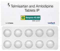 Venpres 40 Am Tablet 10