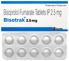 Bisotrak 2.5mg Tablet 10