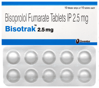 Bisotrak 2.5mg Tablet 10