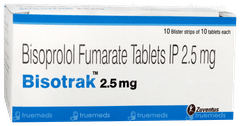 Bisotrak 2.5mg Tablet 10