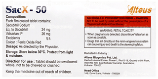 Sacx 50 Tablet 15