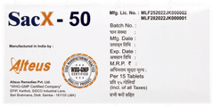 Sacx 50 Tablet 15