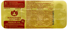 Maharishi Ayurveda Energol Ma Tablet 10