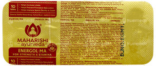 Maharishi Ayurveda Energol Ma Tablet 10