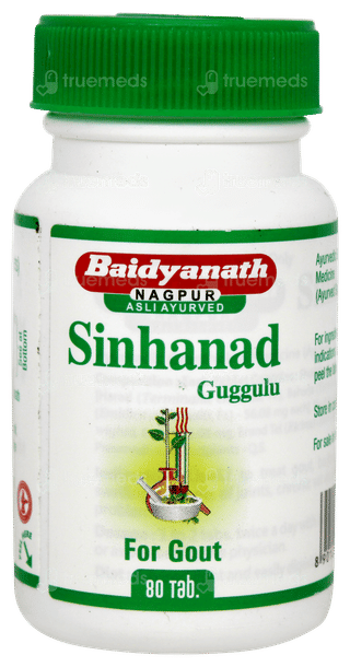 Baidyanath Nagpur Sinhanad Guggulu Tablet 80