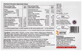 Zindervit Nf Tablet 15