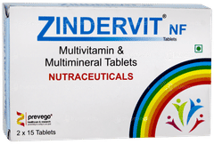 Zindervit Nf Tablet 15