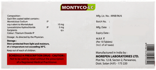 Montyco Lc Tablet 10