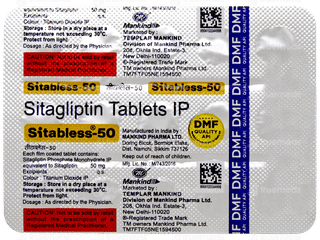 Sitabless 50 Tablet 15