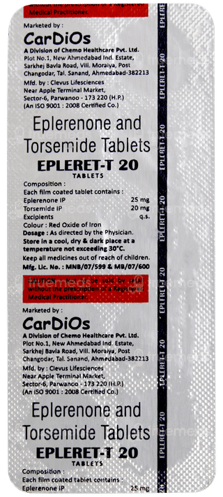 Epleret T 20 Tablet 10