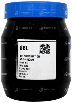 Sbl Bio Combination 20 Tablet 450gm + 100gm Free