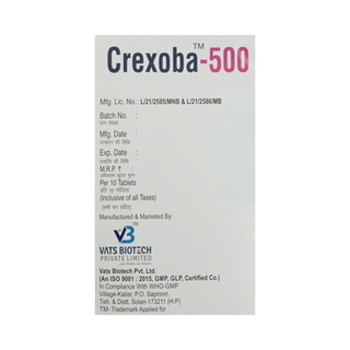 Crexoba 500 Tablet 10