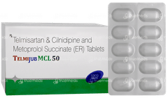 Telmijub Mcl 50 Tablet 10