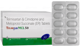 Telmijub Mcl 50 Tablet 10