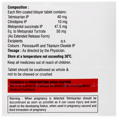 Telmijub Mcl 50 Tablet 10