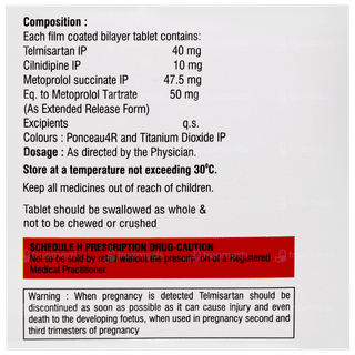 Telmijub Mcl 50 Tablet 10