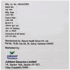 Telmijub Mcl 50 Tablet 10