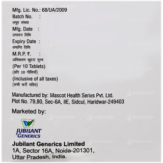 Telmijub Mcl 50 Tablet 10