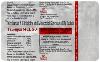 Telmijub Mcl 50 Tablet 10