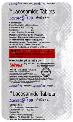 Lacotab 100 Tablet 15