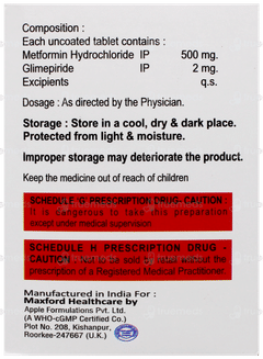 Glimip Mf2 Tablet 10