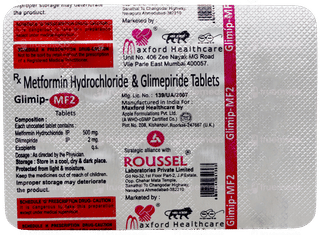 Glimip Mf2 Tablet 10