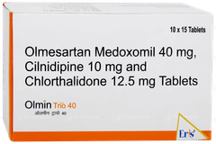 Olmin Trio 40 Tablet 15 Olmin Trio 40 Tablet 15