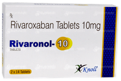 Rivaronol 10 Tablet 14