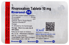 Rivaronol 10 Tablet 14