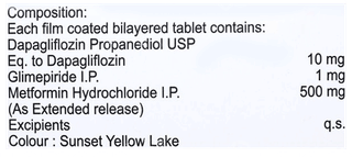 Sugaflo Gm 1 Tablet 15