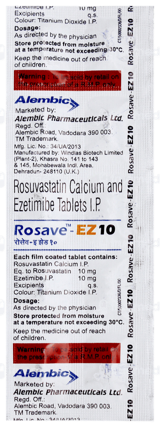 Rosave Ez 10 Tablet 10