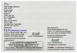 Jectocos Lipo Gluten Free Tablet 10