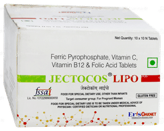 Jectocos Lipo Gluten Free Tablet 10