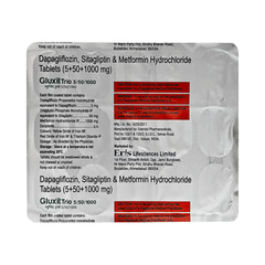 Gluxit Trio 5/50/1000 Tablet 15