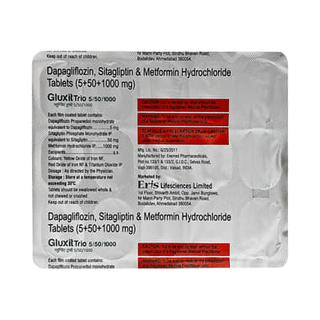 Gluxit Trio 5/50/1000 Tablet 15