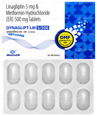 Dynaglipt Lm 5/500 Tablet 10