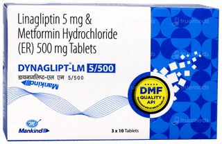 Dynaglipt Lm 5/500 Tablet 10