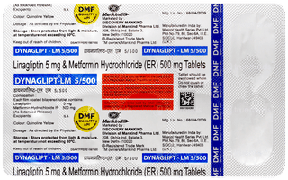 Dynaglipt Lm 5/500 Tablet 10