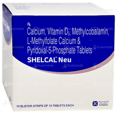 Shelcal Neu Tablet 15 Shelcal Neu Tablet 15