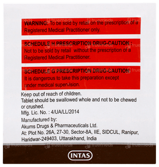 Dapavel GM 10/2/1000mg Tablet 10