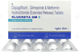 Glucreta Gm 2 Tablet 10