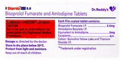 Stamlo Bis 2.5 Tablet 10 Stamlo Bis 2.5 Tablet 10